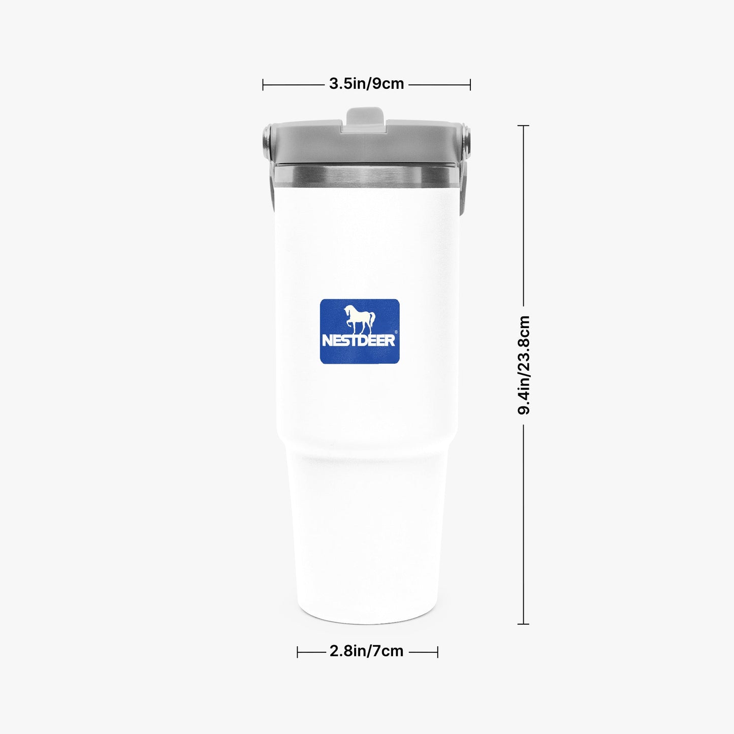 1119. Flip Straw Tumbler - 30oz