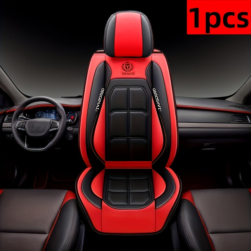 Faux Leather Universal Seat Covers Driver & Passenger Seats