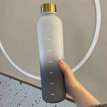 Outdoor Sports Fitness Frosted Gradient Sports Water Cup