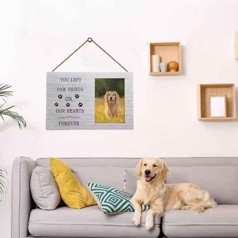 Wooden Photo Frame Pendant Photo Ornaments