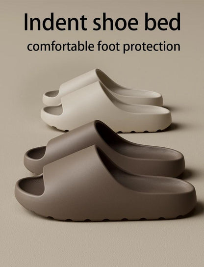Coconut Slippers for Men and Women - Super Soft Thick-Soled Slides, Feels Like Stepping on Clouds, Non-Slip Summer Sandals