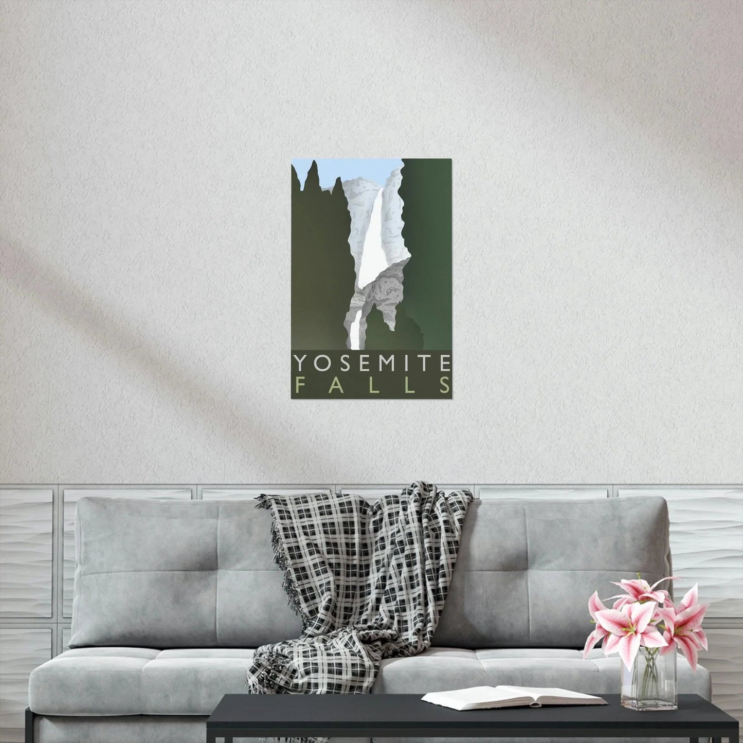 Yosemite Falls Print – Unframed Wall Art