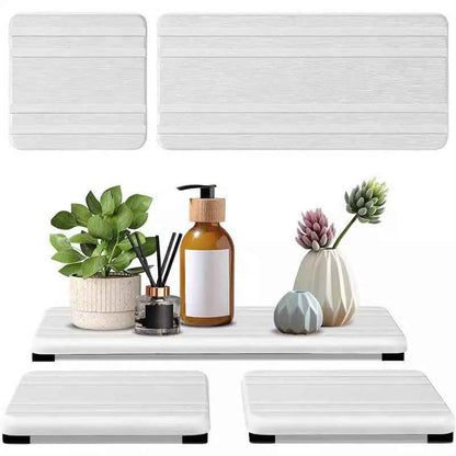 Bathroom Countertop Water Draining Pad Drying Mat