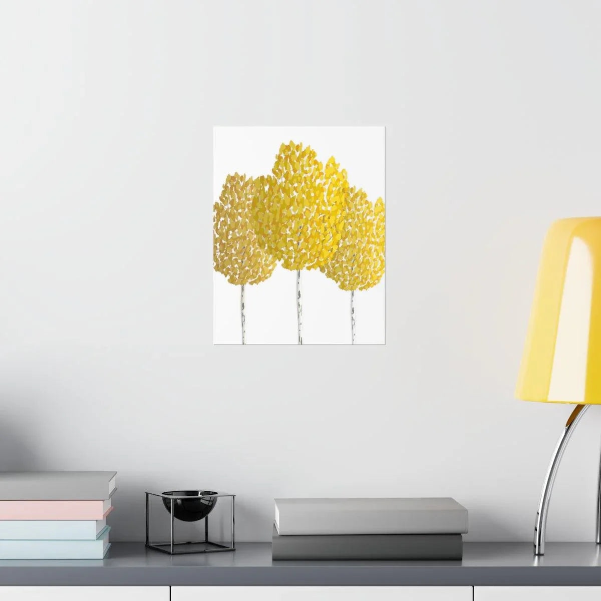 Fall Aspen Print – Unframed Wall Art