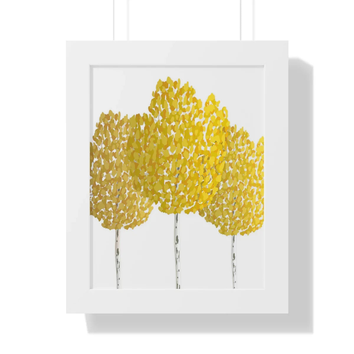 Fall Aspen Framed Print – Wall Art
