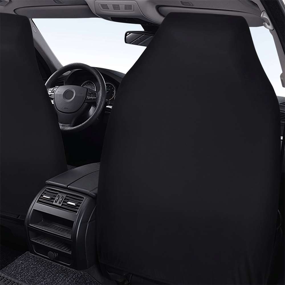 2pcs Brown Skull Car Seat Covers Suitable for Front Seats, High Back Design, Material, Suitable for Cars, SUVs and Trucks, Women's Car Accessories, Christmas Eve Scares, Halloween, Special Promotion Clearance.
