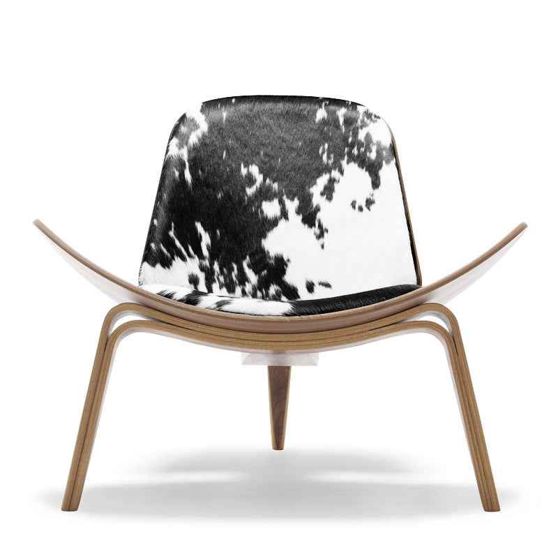 Nordic Smile Shell Chair Living Room Backrest Armchair Airplane Chair