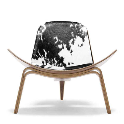 Nordic Smile Shell Chair Living Room Backrest Armchair Airplane Chair
