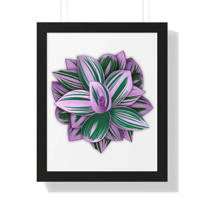Tradescantia Nanouk Framed Print – Botanical Wall Art