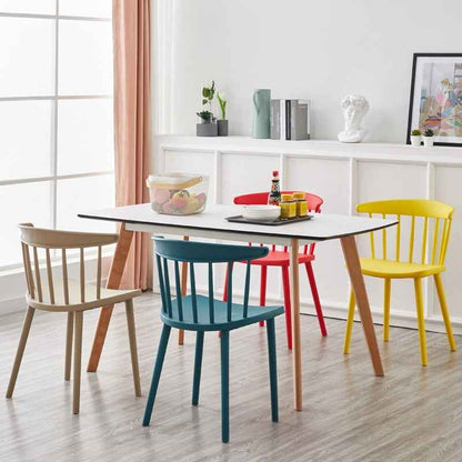Plastic Chair Home Modern Minimalist Nordic Dining Chair Coffee Shop