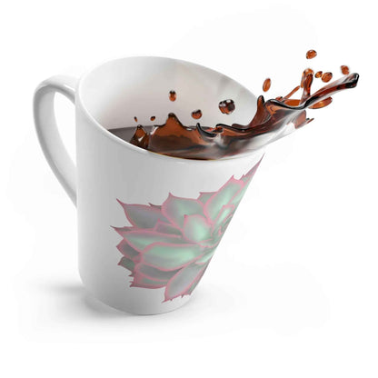 Echeveria Violet Queen Succulent Ceramic Mug 12 oz