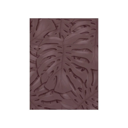 Merlot Monstera Botanical Print – Unframed Wall Art