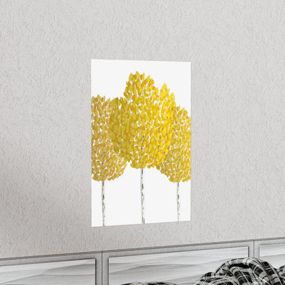 Fall Aspen Print – Unframed Wall Art