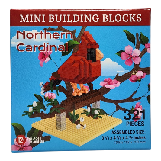 Mini Building Blocks - Cardinal