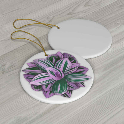 Tradescantia Nanouk Ceramic Ornament