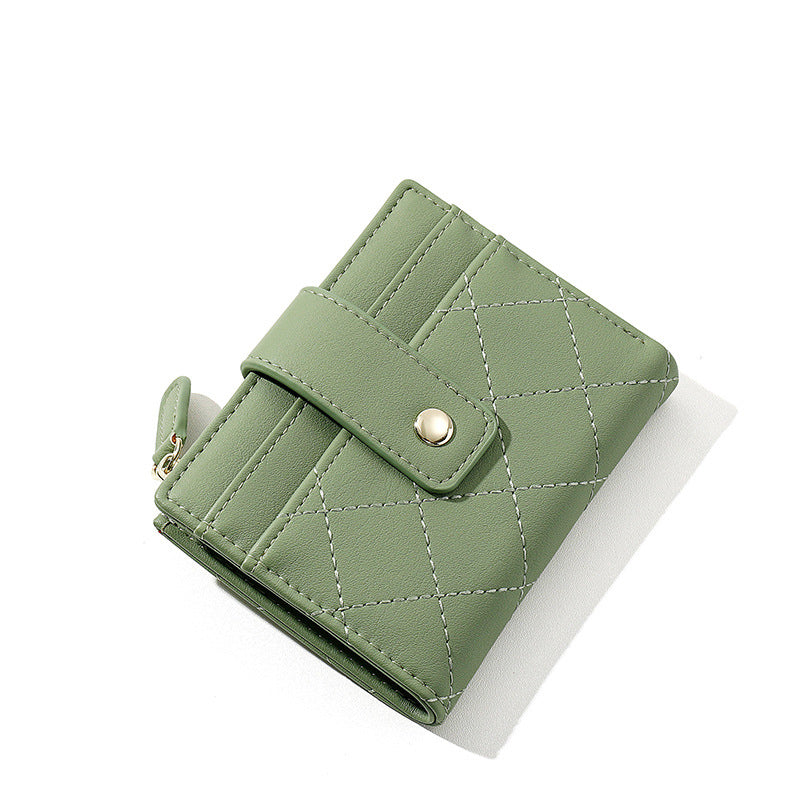 Fashion Short Women's Creative Zipper Purse