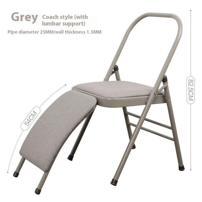 Thickened Yoga Chair PU Surface Yoga Auxiliary Folding Chair