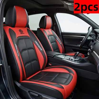 Faux Leather Universal Seat Covers Driver & Passenger Seats