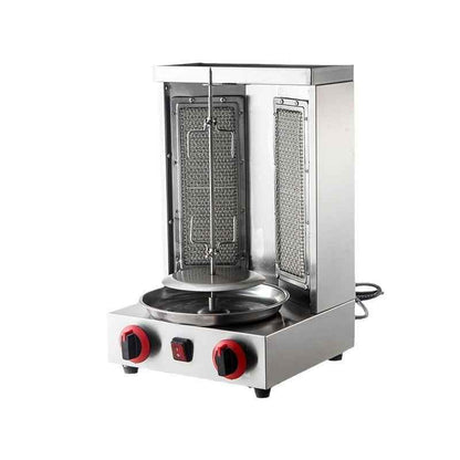Commercial Gas-powered Rotisserie Grill For Barbecuing