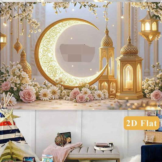 Moon Backdrop Hanging Decor For Wall Decoration