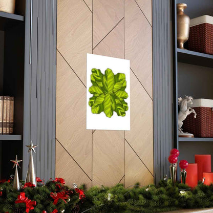 Calathea Yellow Fusion Botanical Print – Unframed Wall Art