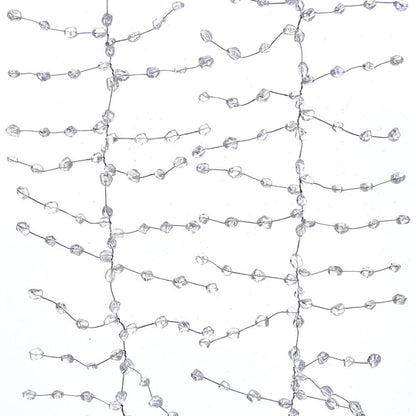 Ice Wire Clear Plastic 72 inch Garland