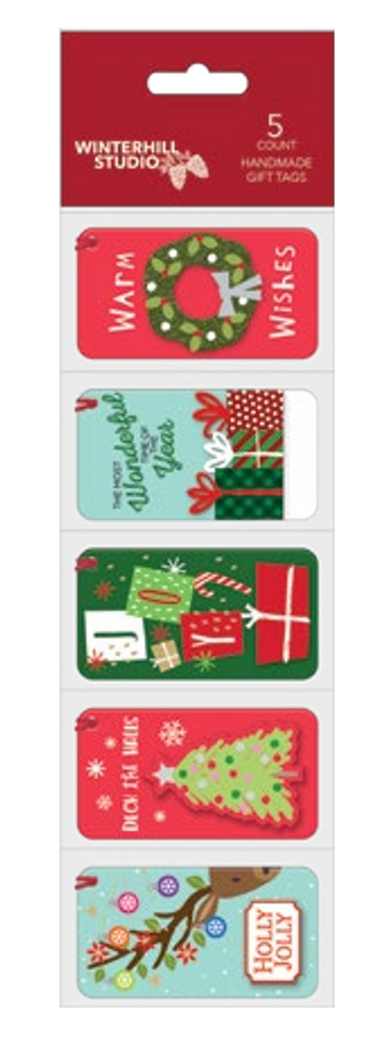 5 Count Handmade Gift Tags -