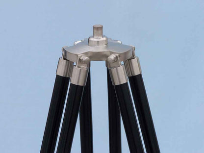 Floor Standing Admiral's Brushed Nickel Binoculars 62""