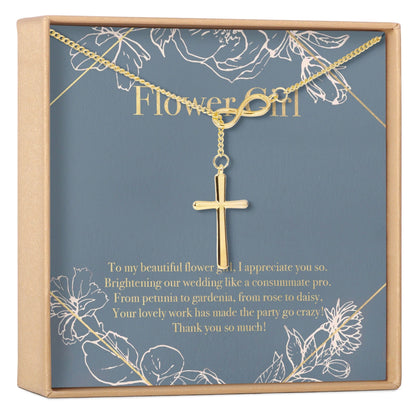 Flower Girl Necklace, Multiple Styles