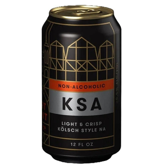 Fort Point Beer Co. - 'NA KSA' Non-Alcoholic Kolsch-Style Ale (12OZ)