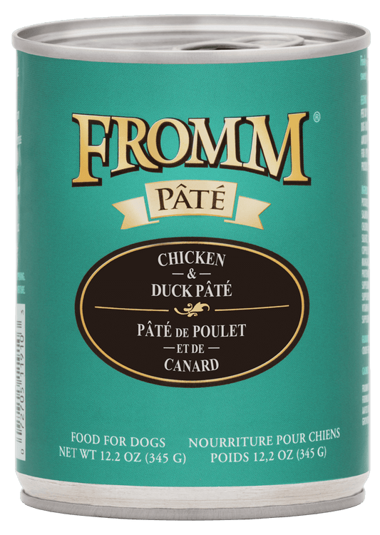 Fromm All Life Stages Chicken & Duck Pate Wet Dog Can (12.2oz)