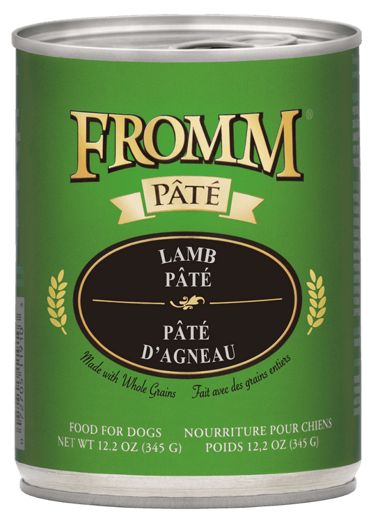 Fromm All Life Stages Grain-Free Lamb & Sweet Potato Pate Wet Dog Can (12.2oz)