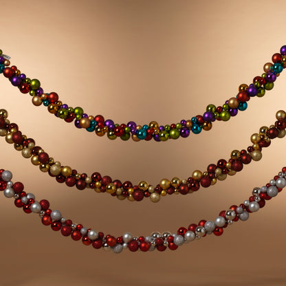 Shatterproof Ornament 58" Garland -