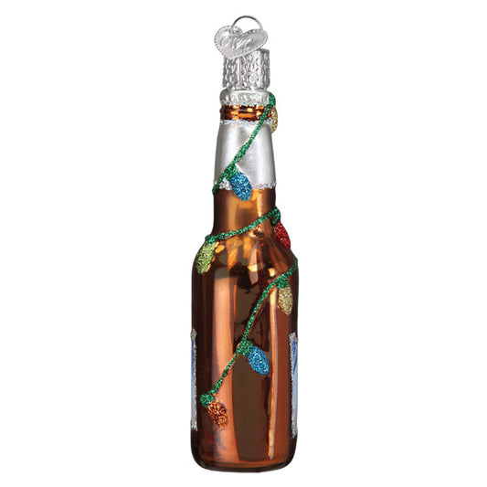 Holiday Coors Lite Bottle Ornament