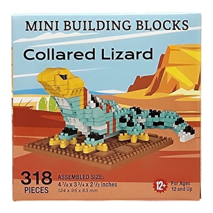Mini Building Blocks - Collared Lizard