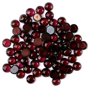 Garnet Cabochon Round