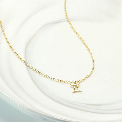 Gemini Zodiac Gift Necklace