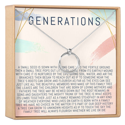Generations Necklace, Multiple Styles Jewelry