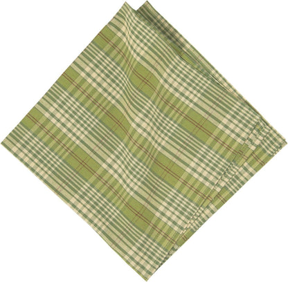 April Cornell Holly Checks Napkin