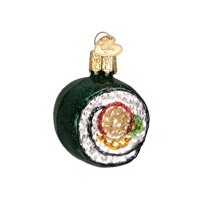 Sushi Glass Ornament