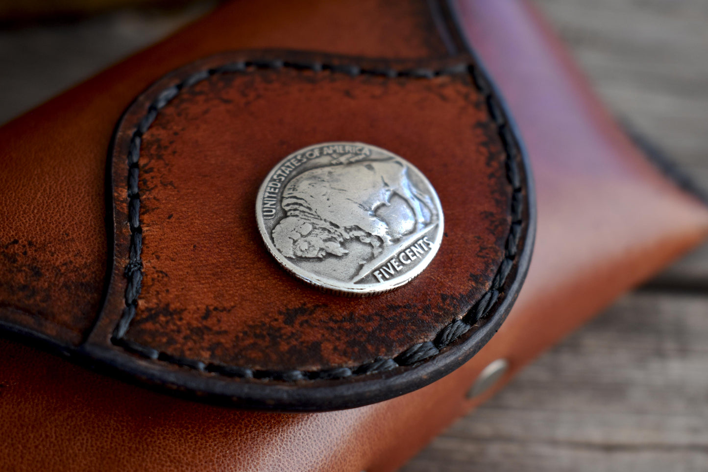 EYEGLASS CASE - Buffalo Nickel