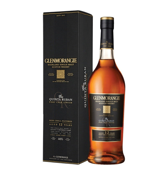 Glenmorangie Distillery - 'The Quinta Ruban' 14yr Highland Scotch Single Malt (750ML)