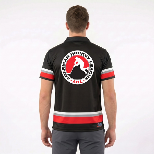 Grand Rapids Griffins AHL Licensed Replica Jersey Performance Polo Shirt