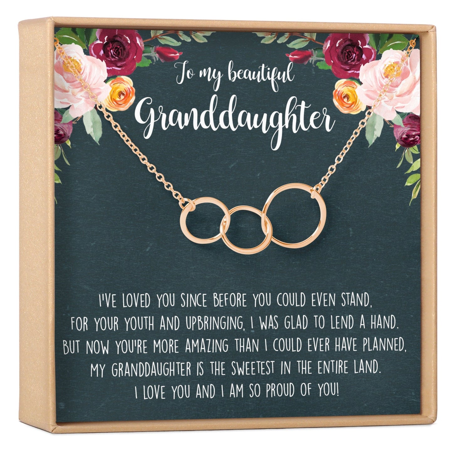 Granddaughter Necklace, Multiple Styles