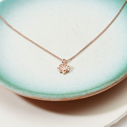 Grandma Lotus Necklace