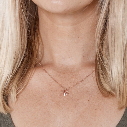 Grandma Lotus Necklace