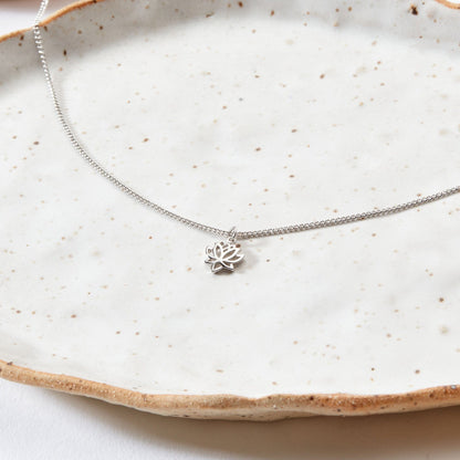 Grandma Lotus Necklace