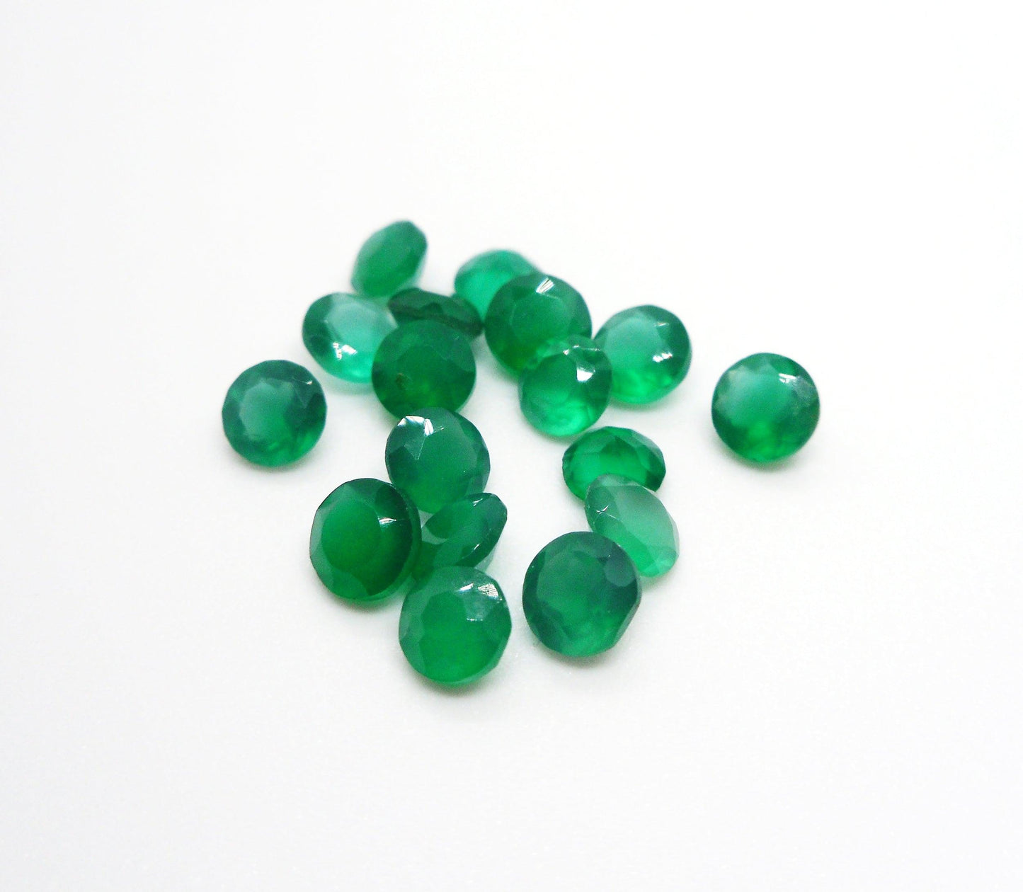 Green Onyx 4mm Faceted