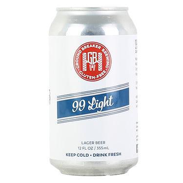 Ground Breaker Brewing - '99 Light' Gluten-Free Lager (12OZ)