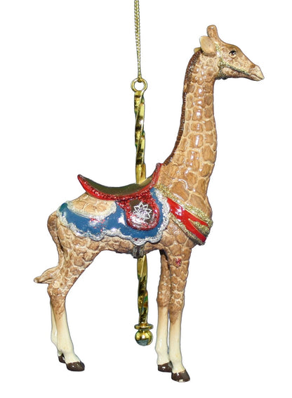 Resin Carousel Assortment Ornament - Giraffe